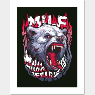 MILF: Man I Love Fear Posters and Art